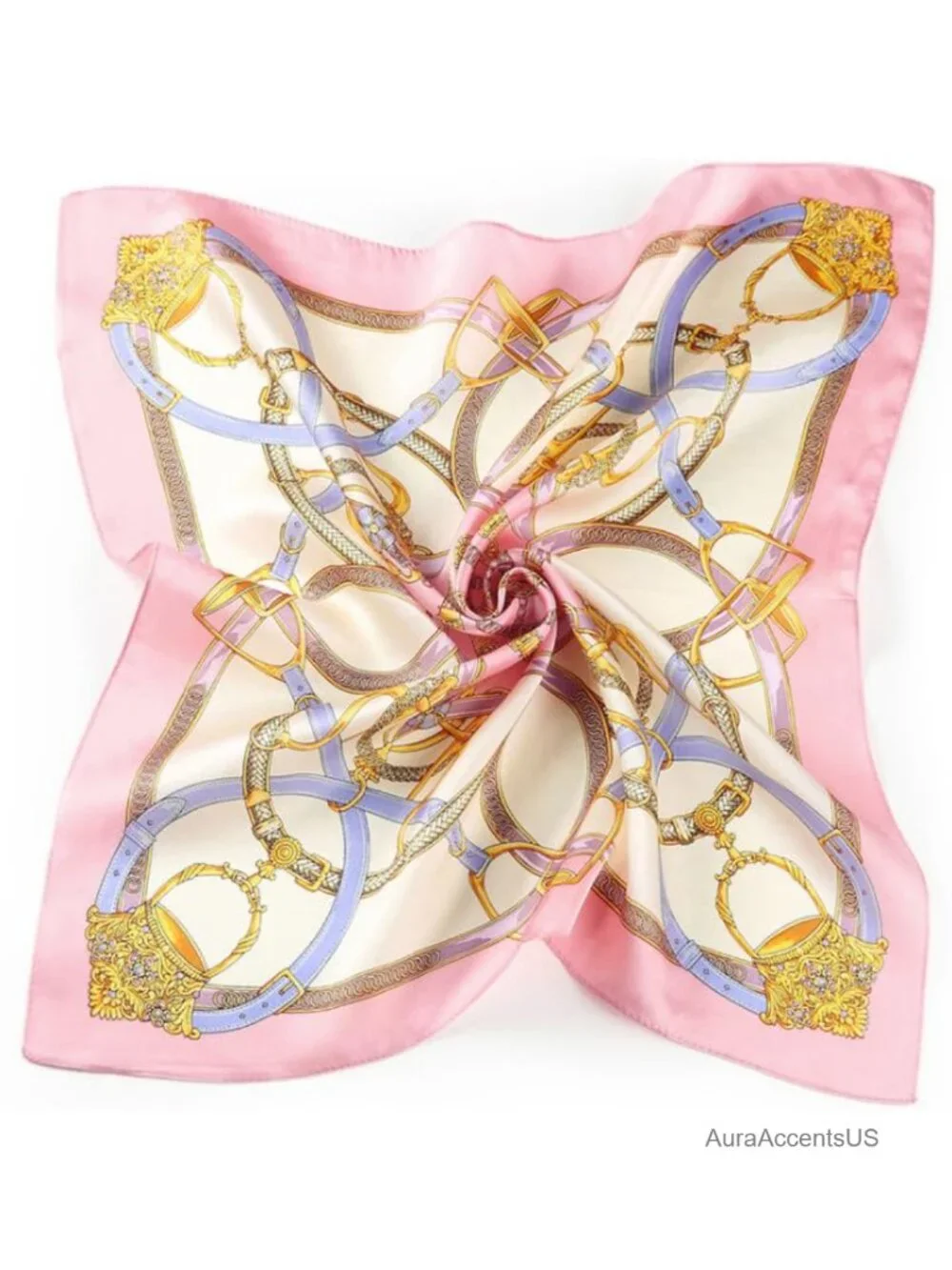 100% Mulberry Silk Scarf 21x21 Lightweight Neck Scarf Women Gift Packed